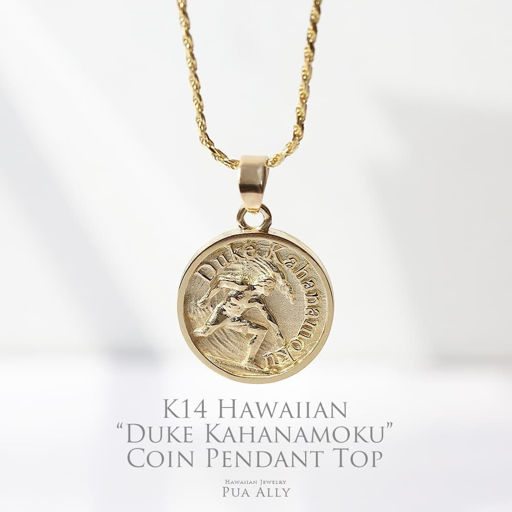 ハワイアンジュエリー クロス クロスネックレス メダル コイン 男 女 メンズ全長約2センチ