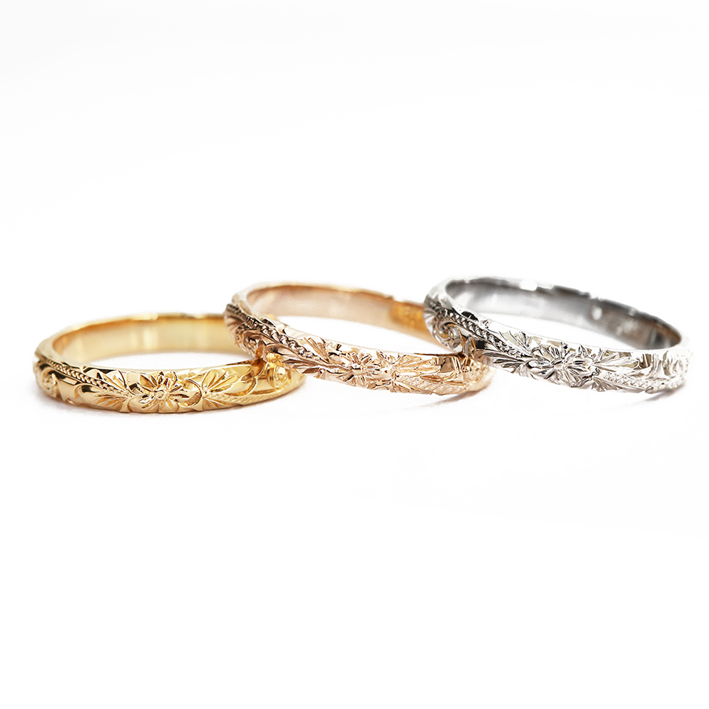 ハワイアンジュエリー 即納リング/ペアリング - PUA ALLY(プアアリ)