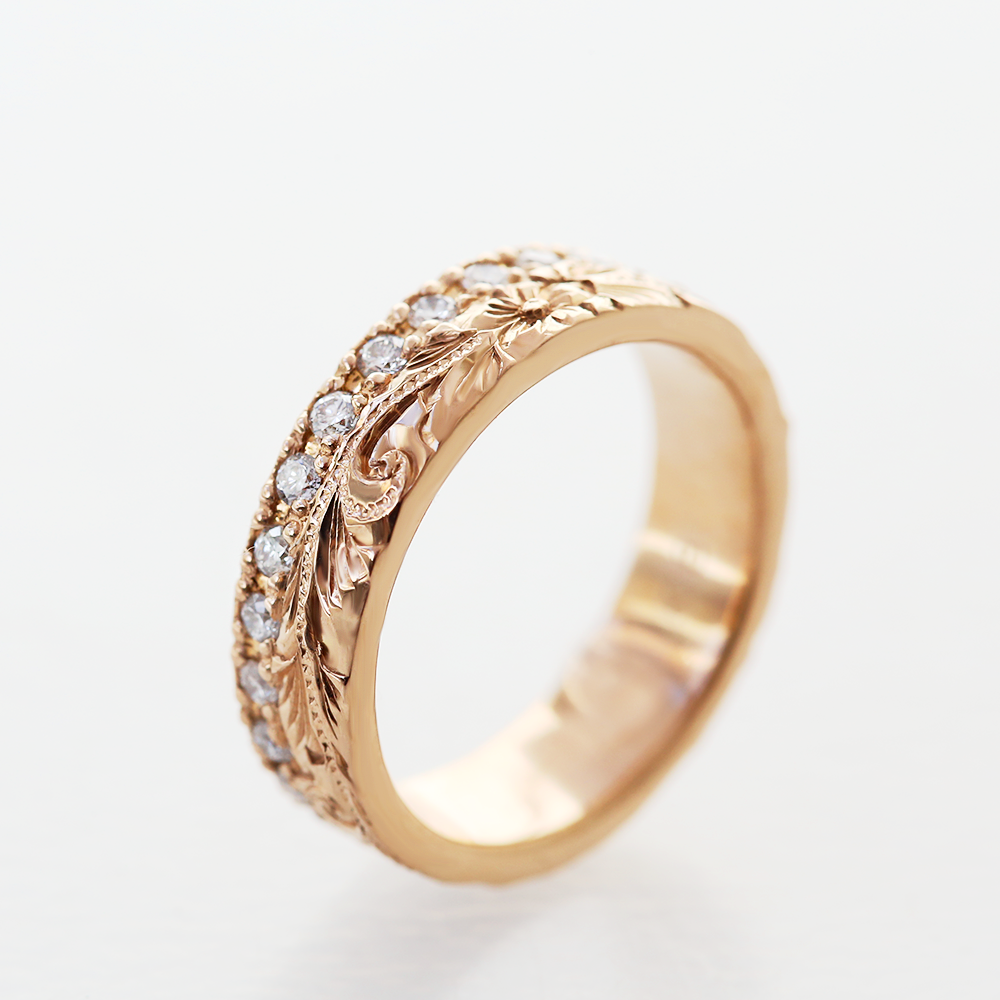 フルエタニティリング-Pink- - ハワイアンジュエリー PUA ALLY(プアアリ) 