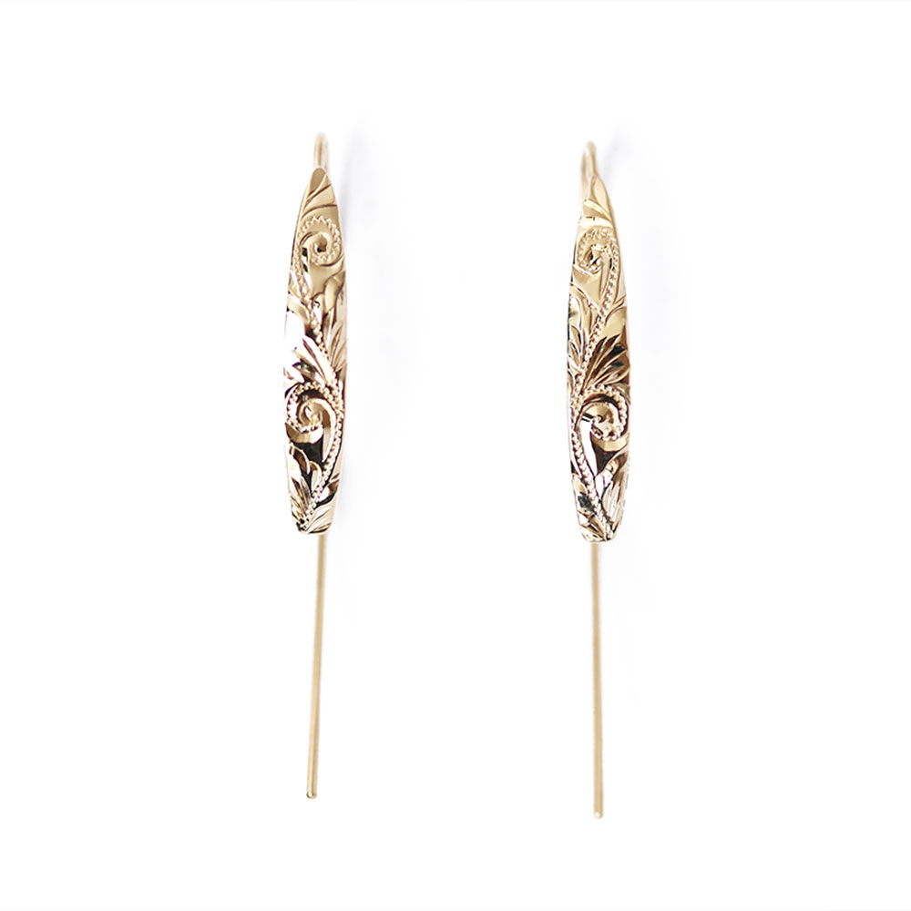 (10000600)ハワイアンジュエリーサーフボードピアスディープシー