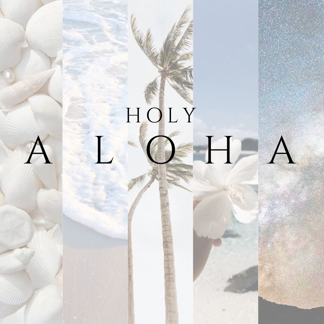 HOLY ALOHA2024冬季新作コレクション表題