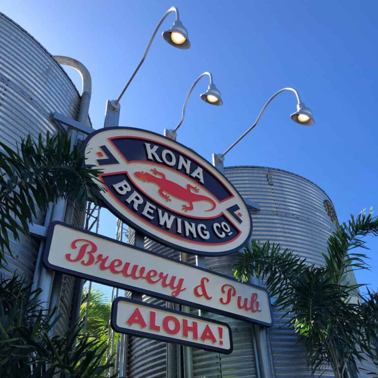 ハワイのコナビール会社とロゴ