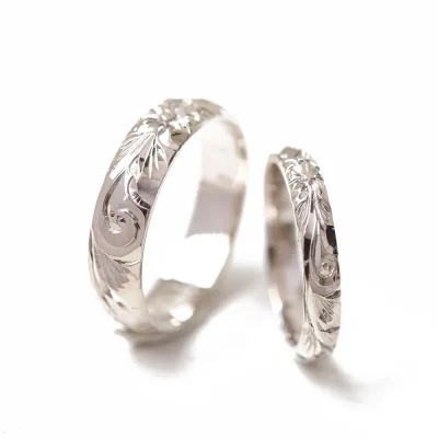 ハワイアンジュエリーの結婚指輪