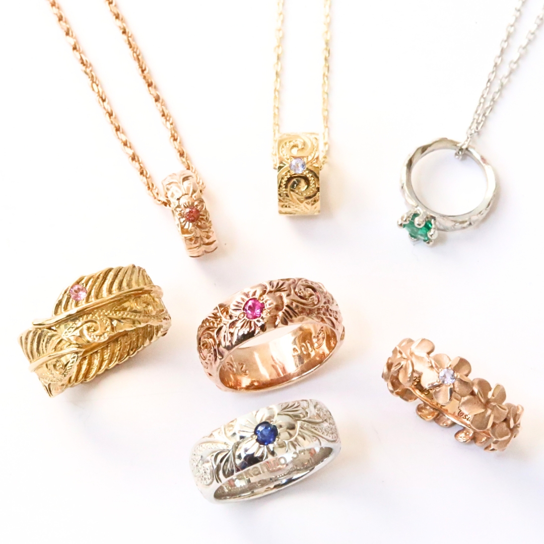 ハワイアンジュリー　ベビーリング シリーズ